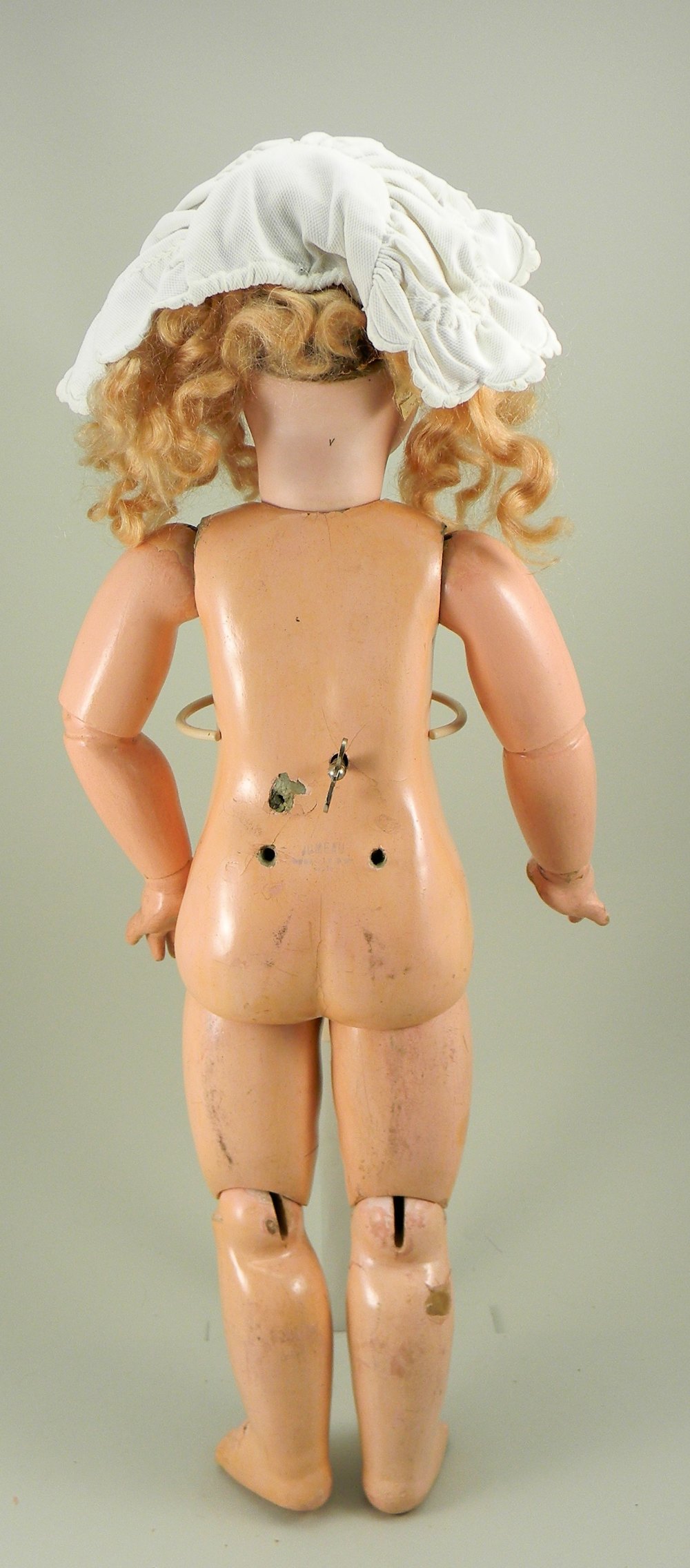 Rare Bebe Jumeau Lioret phonograph doll, French circa 1890, - Image 6 of 6