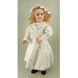 Rare Bebe Jumeau Lioret phonograph doll, French circa 1890,