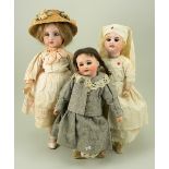 Unis France 301 bisque head doll, circa 1910,