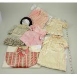 Collection of doll clothes,