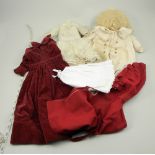 Collection of doll clothes,
