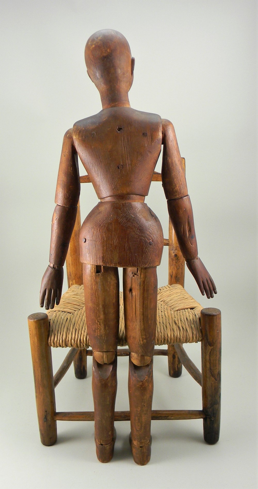 A good and large 19th century wooden Lay figure, - Image 3 of 4