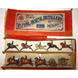 Britains set 126, small size Royal Horse Artillery, Boer War service order