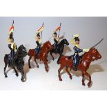 Britains set 13b, small size 17th Lancers