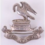 Rare Chester 1914 Hallmarked Silver Liverpool Pals Cap Badge