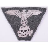 Waffen-SS M43 Field Cap Insignia