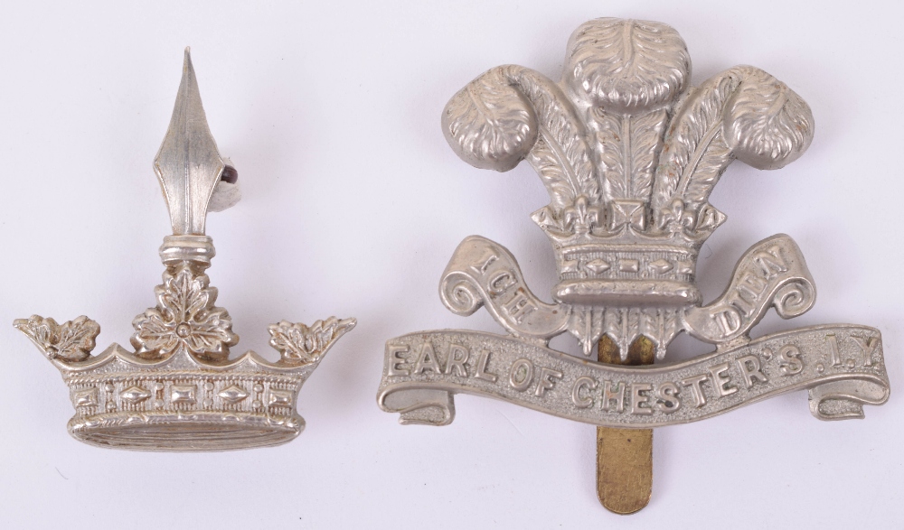 2x Imperial Yeomanry Cap Badges