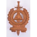 Rare Flemish Vlaamsche Fabriek Wacht Honour Badge,