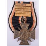 1914-18 Imperial German Naval Flanders Cross with Five Bars