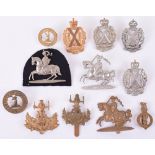 Selection of Scottish Yeomanry Regiments Cap Badges