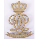 7th Queens Own Hussars Pouch Badge