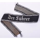 SS Officers Cuff Title SS-Regiment 3 “Der Fuhrer”