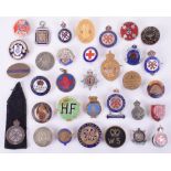 Selection of Military and Home Front Lapel Badges
