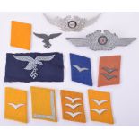 Selection of WW2 German Luftwaffe Insignia