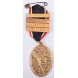 German 1914-18 Veterans Medal with Campaign Bars