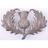 Victorian Cameronians (Scottish Rifles) Pouch Badge