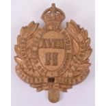 Scarce 18th Hussars Cap Badge 1905-1910