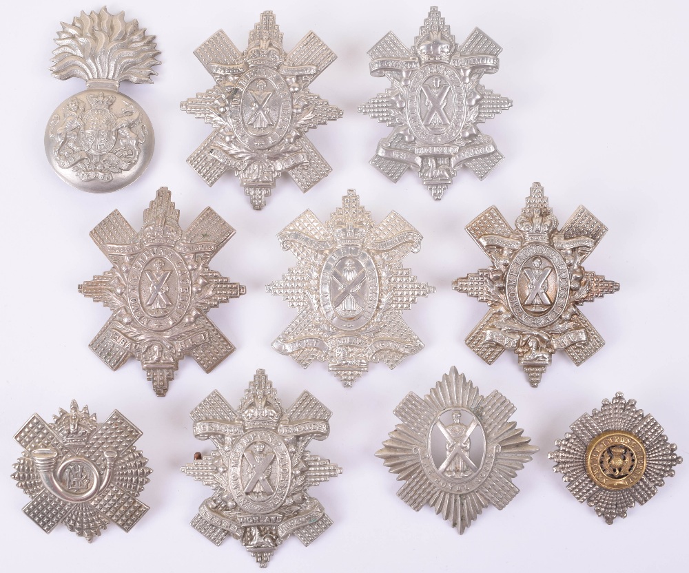 10x Scottish Regimental Badges