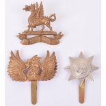 3x Imperial Yeomanry Cap Badges