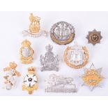 10x British Officers Cap Badges