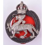 Royal Berkshire Regiment Officers Cap Badge