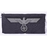 WW2 German Army Panzer Wrap-Over Tunic Breast Eagle