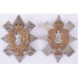 2x The Royal Highlanders Black Watch NCO’s Glengarry Badges