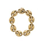 Yellow gold bracelet