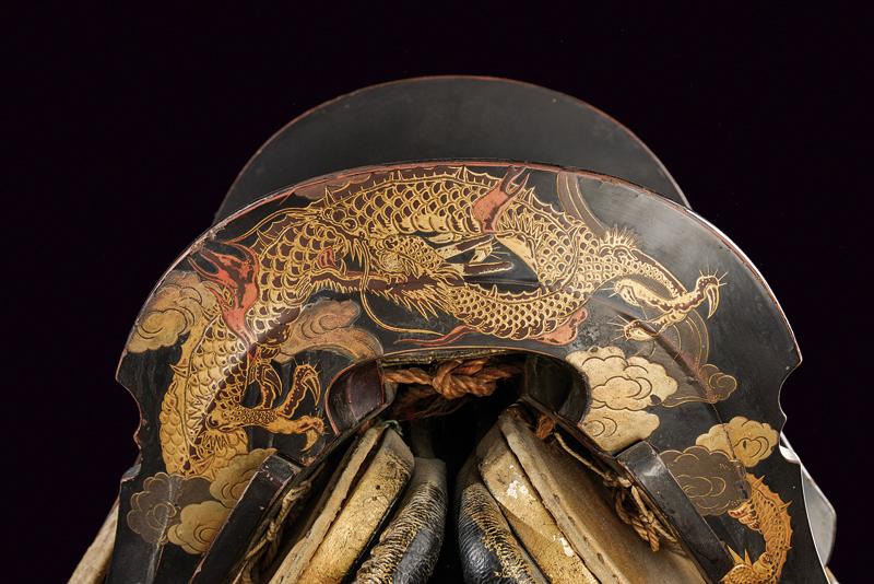 A beautiful and rare kura (saddle) with abumi, saddle-pad and side protection - Image 3 of 10