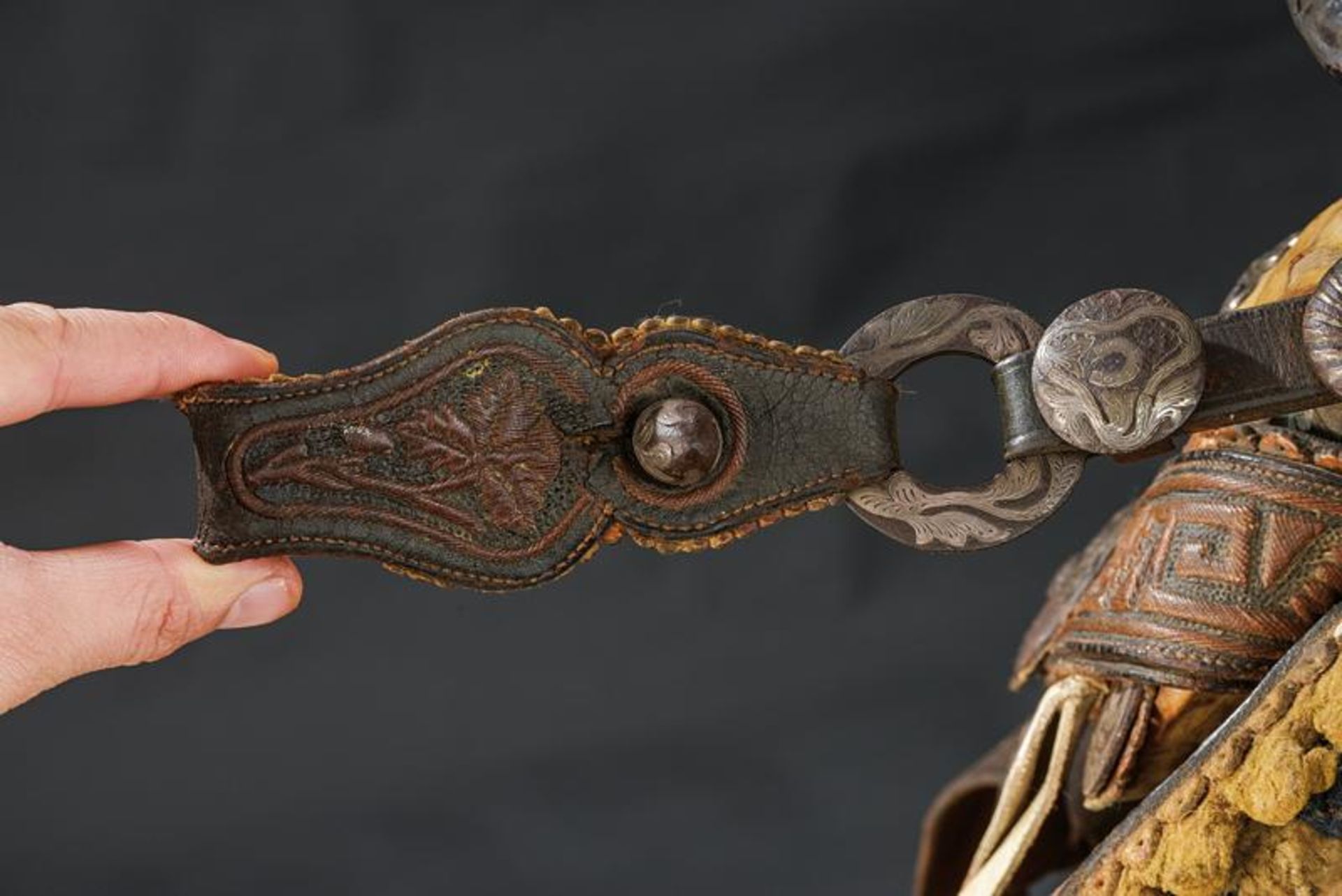 A beautiful Charro saddle from the property of the Mexican Ambassador in Bruxelles - Image 3 of 5