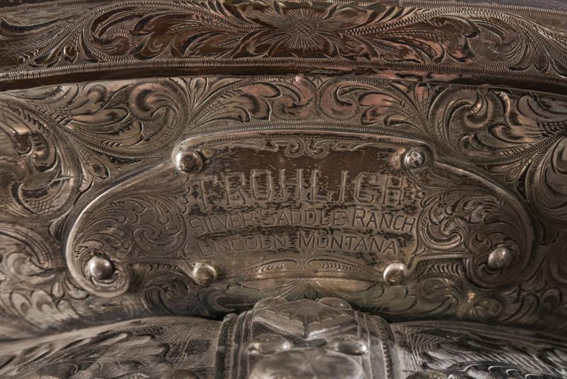 A highly important and beautiful silver mounted San Fernando Parade saddle with stirrups, spurs and - Image 5 of 12