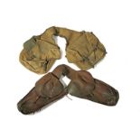 A cavalry saddle bags