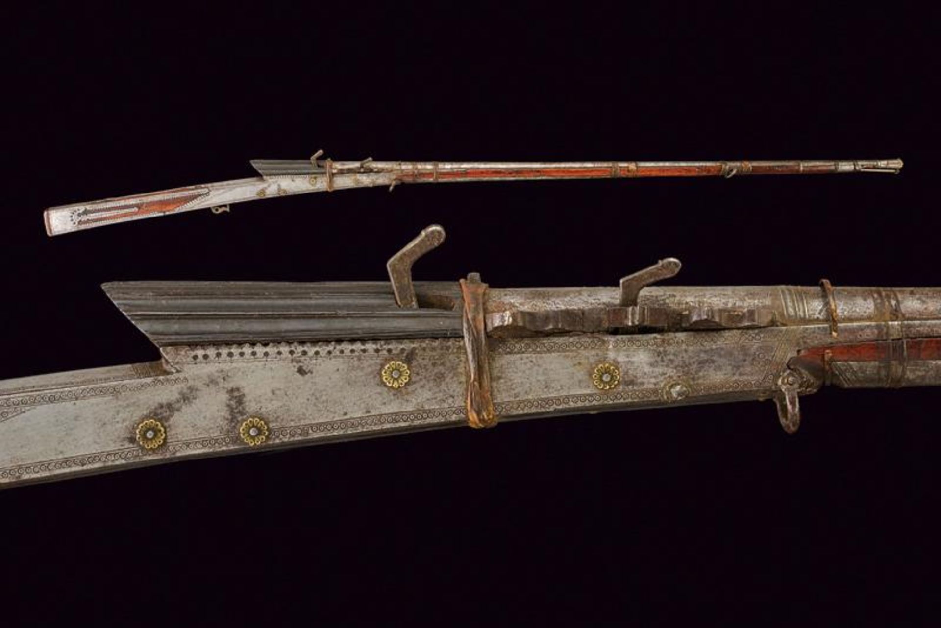 A very rare superimposed matchlock torador