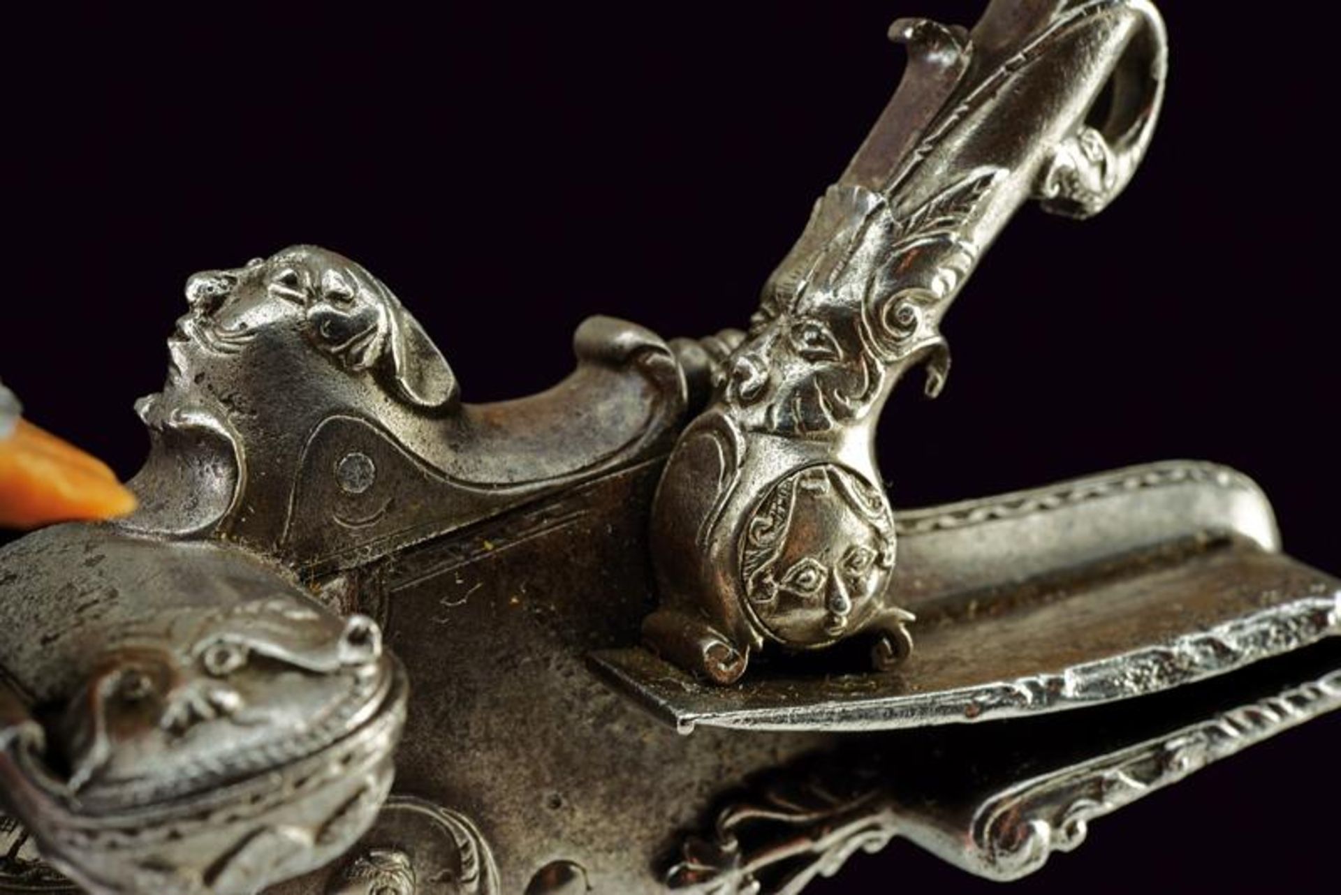 A beautiful snaphaunce flintlock by Domenico Guardiani - Image 6 of 8