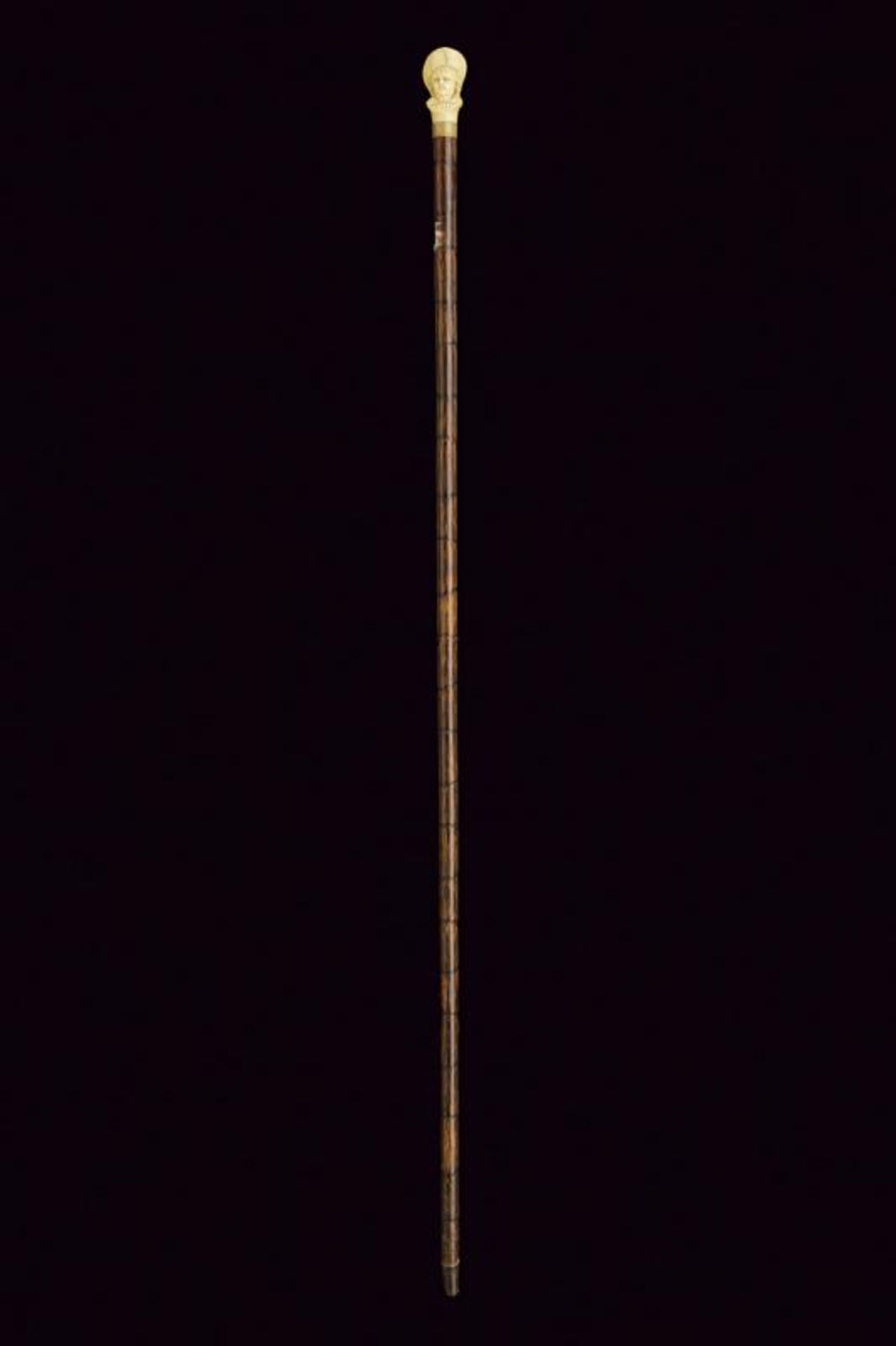 A walking stick with carved ivory grip - Image 3 of 3