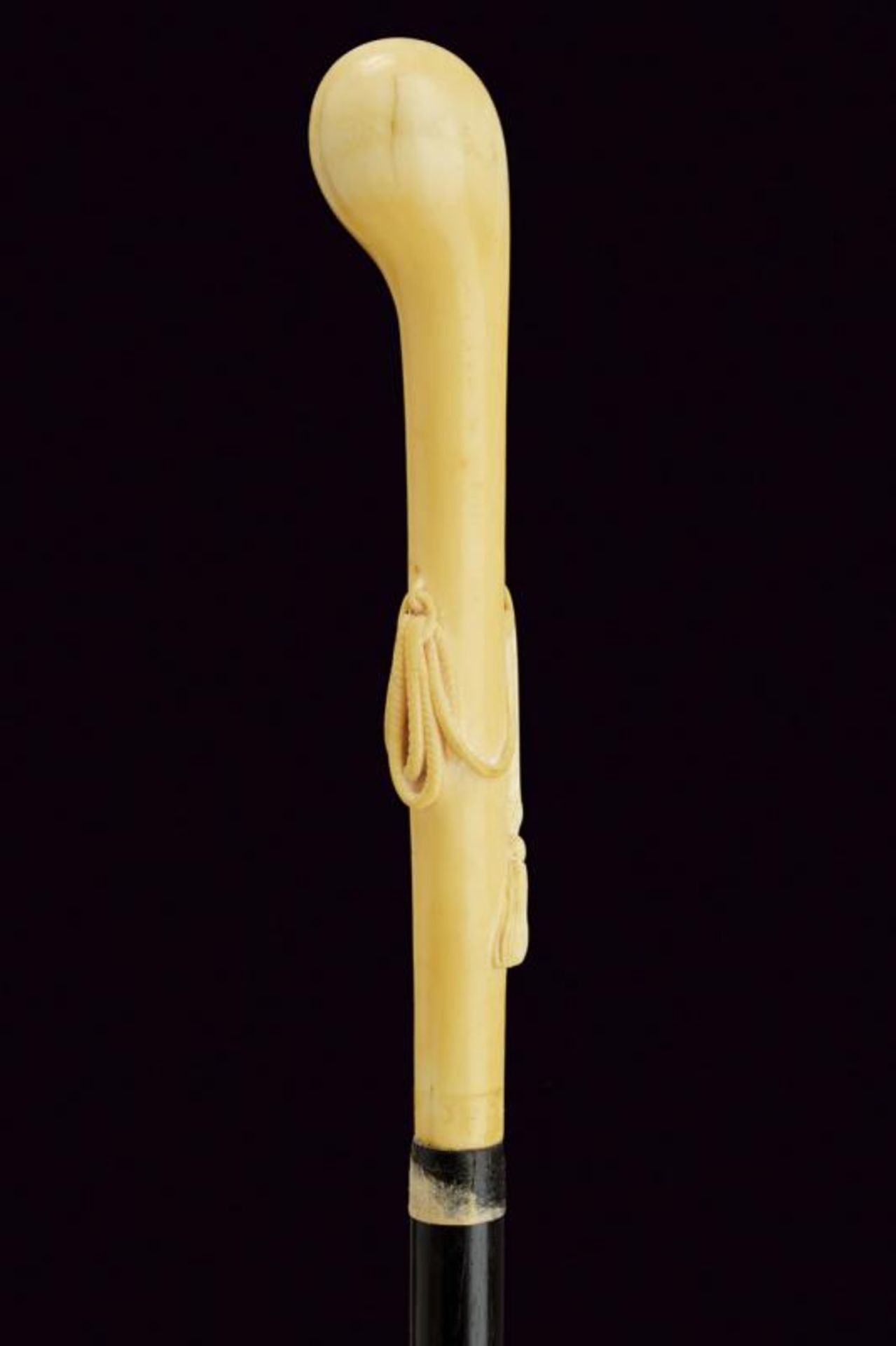 A walking stick with carved ivory grip - Image 3 of 4