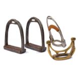 A lot of four 'System' stirrups