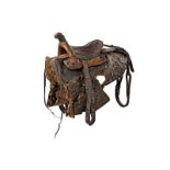 An early cossack's saddle