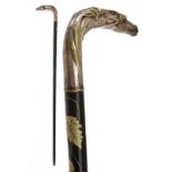 A defense walking stick