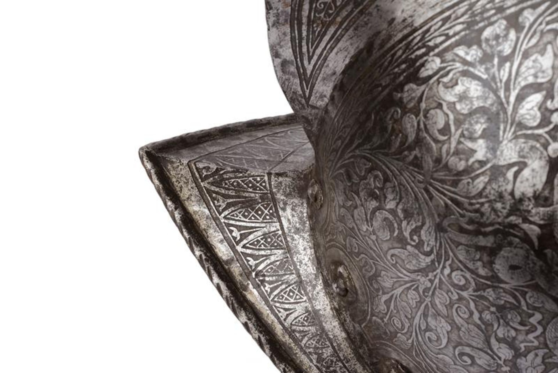 An engraved morion - Image 6 of 7