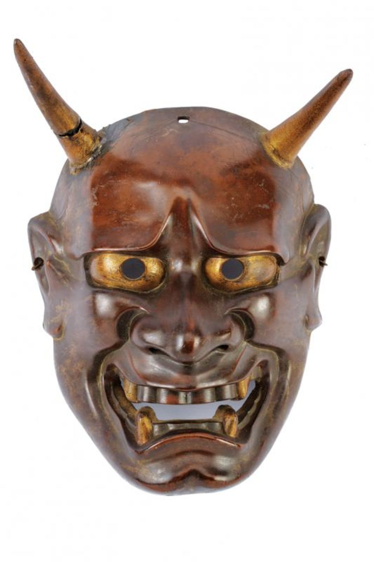 A bronze mask