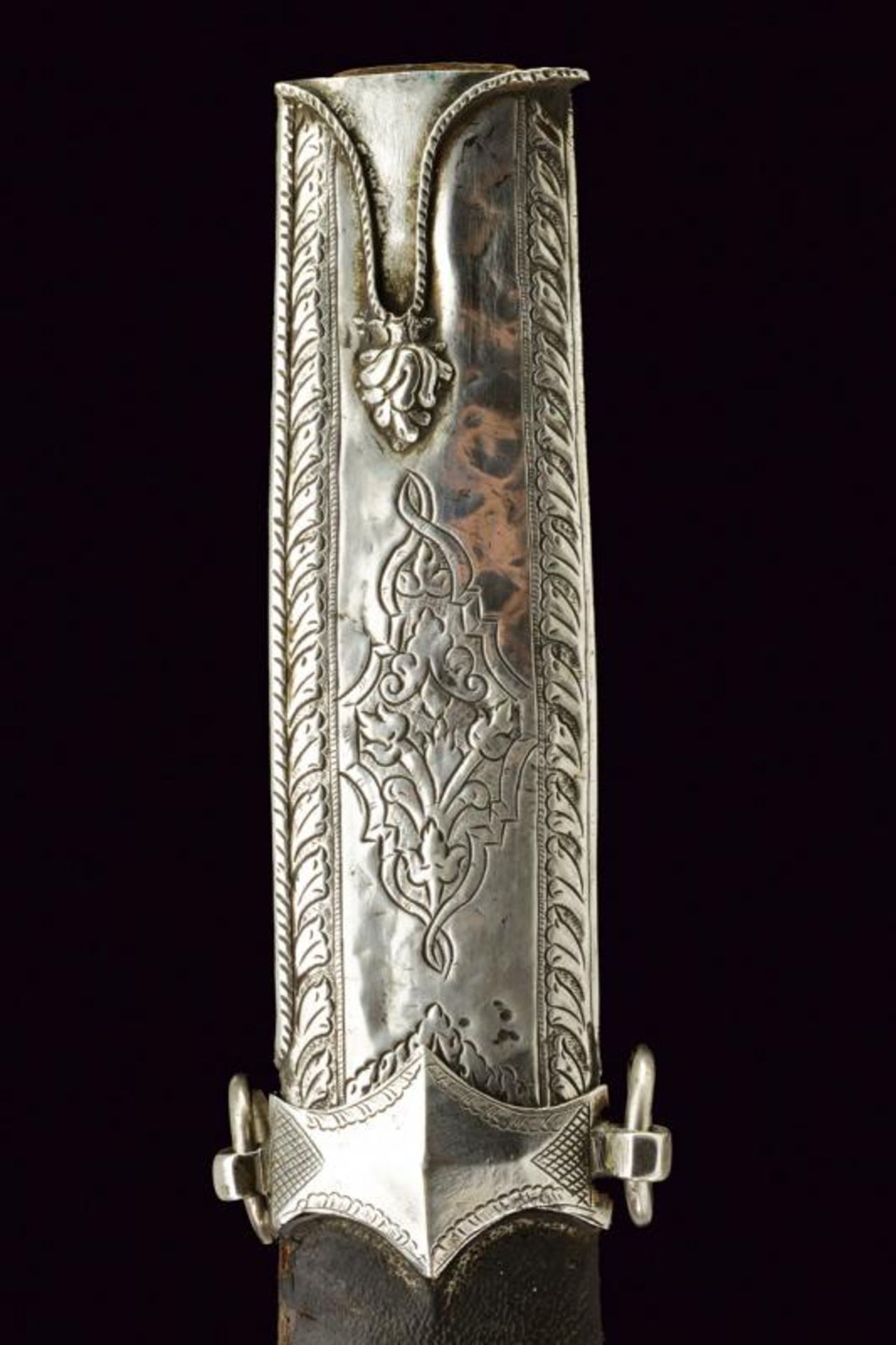 An interesting silver mounted kilic - Image 7 of 9