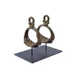 A nice pair of bronze stirrups