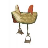 A fine and decorative saddle