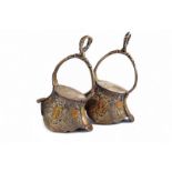 A pair of stirrups from the property of President Feliciano A. Viera