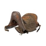 An iron mounted saddle