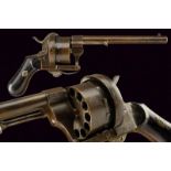 A twelve shot pin fire revolver