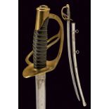 A 1860 model cavalry sabre