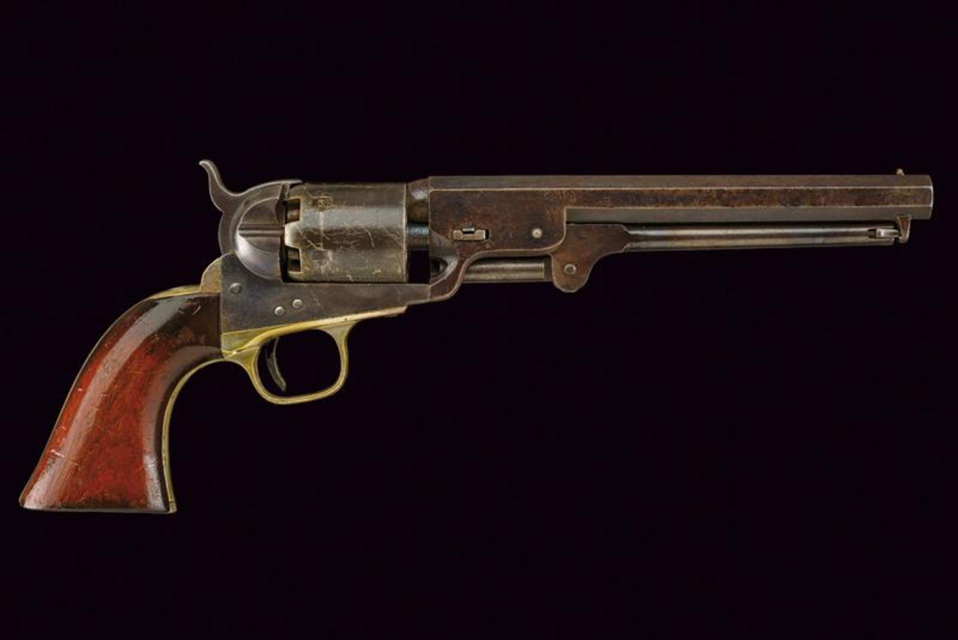 A Colt Model 1851 Navy Revolver