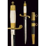 An 1803 model navy officer's dagger